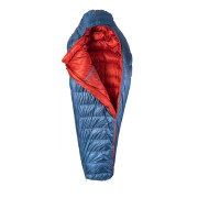 Sacco a pelo in piuma Patizon Dpro 290 S (156-170 cm) blu/rosso Navy/Red