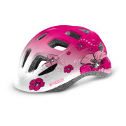 Casco da ciclismo per bambini R2 Bunny bianco/rosa white