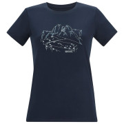 Maglietta da donna Regatta Womens Fingal Stretch blu scuro Navy