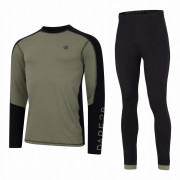 Set sportivo da uomo Dare 2b Exchange IIII Baselayer Set verde/nero OlvneGrn/Blk