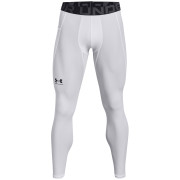 Pantaloni termici da uomo Under Armour HG Armour Leggings bianco White/Black