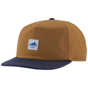 Berretto con visiera Patagonia Range Cap marrone Nest Brown