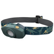 Lampada frontale Ledlenser Kidled 2 verde scuro Dino