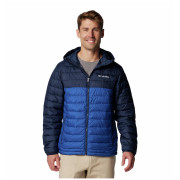 Giacca da uomo Columbia Powder Lite™ II Hooded Jacket blu Mountain Blue, Collegiate Navy