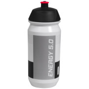 Bottiglia da ciclismo Just One Energy 5.0 500 ml bianco/nero