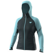 Felpa tecnica da donna Dynafit Transalper Ptc Hooded Jacket W blu 8051 - marine blue/3010