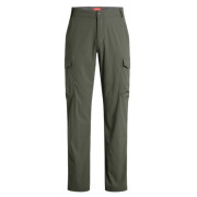 Pantaloni da uomo Craghoppers NosiLife Rif Stretch Cargo Trouser verde scuro DarkSage