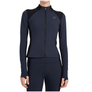 Felpa tecnica da donna 4F Sweatshirt Fnk F0917 nero Deep Black