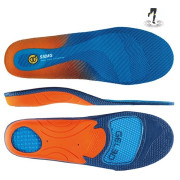 Solette per scarpe Sidas Cushioning Gel 3D blu/arancio
