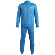 Tuta sportiva Under Armour UA B Icon Knit Tracksuit Aegean Blue blu Aegean Blue / / White