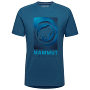 Maglietta da uomo Mammut Trovat T-Shirt Men Mammut blu Deep Ice