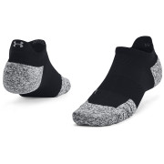 Calze Under Armour AD Run Cushion 1pk NS Tab nero Black / Pitch Gray / Reflective
