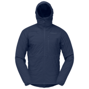 Giacca da uomo Norrona lyngen Alpha100 Zip Hood blu scuro Indigo Night
