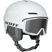 Set di casco e occhiali Scott Track + Trace bianco White