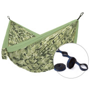 Amaca Hamaka.eu Camping single + Slap Strap verde chiaro Forest