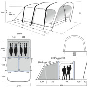 Tenda gonfiabile Outwell Springville 4SA