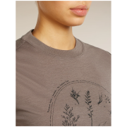 Maglietta da donna Icebreaker Merino 150 Tech Lite SS Crop Tee Seed Story