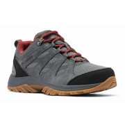 Scarpe da donna Columbia Redmond III Waterproof grigio ThoseGreySteelMarsalaRed