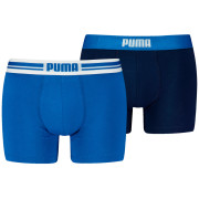 Boxer da uomo Puma Everyday Placed Logo Boxer 2P blu/azzurro Blue Combo