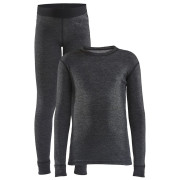 Set sportivo per bambini Craft Core Wool Merino Set J nero černá