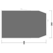 Telo sottotenda Outwell Footprint Rockwell 6