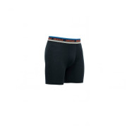 Boxer sportivi da uomo Devold Lauparen Merino 190 Boxer Man blu/arancio Ink