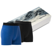 Boxer sportivi da uomo Devold Breeze Merino 150 Boxer Man 2Pk nero/blu Black/Royal