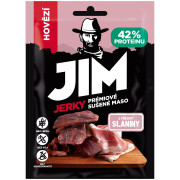 Carne secca Jim Jerky Jerky carne essiccata di manzo con pancetta 23g