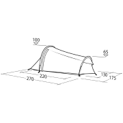 Tenda da trekking Robens Cress 2 Pro