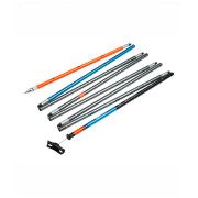Sonda da valanga Ortovox Probe Alu 320+ blu/arancio Silver