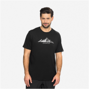 Maglietta funzionale da uomo Viking Lenta nero black