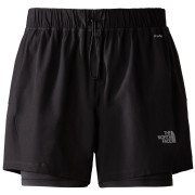 Pantaloncini da donna The North Face W 2 IN 1 Shorts nero TNF BLACK