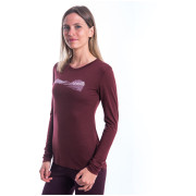 Maglietta da donna Sensor Merino Air Pt Hills dl.rukáv