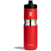 Borraccia Hydro Flask Wide Mouth Insulated Sport Bottle 20oz rosso goji