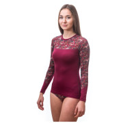 Maglietta da donna Sensor Merino Impress, dl.rukáv