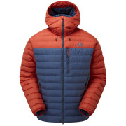 Giacca da uomo Mountain Equipment Earthrise Hooded Jacket rosso/blu Dusk/RedRock