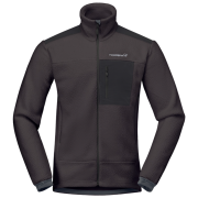 Felpa da uomo Norrona trollveggen warm3 Jacket grigio scuro Phantom