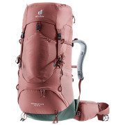 Zaino Deuter Aircontact Lite 35 + 10 SL bordeaux caspia-ivy