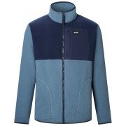 Felpa funzionale da uomo Regatta Frankie Borg Colour Block grigio/blu GryMirge/Nvy