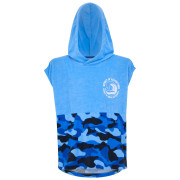 Poncho per bambini Regatta Kids Towel RobeII blu ElysBl/BlCam