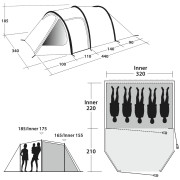 Tenda familiare Outwell Earth 5