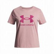 Maglietta da bambino Under Armour BIG LOGO SS-PNK rosa chiaro Pink