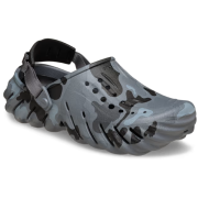 Pantofole Crocs Echo Duck Camo Clog grigio/nero Charcoal/Black