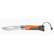 Coltello chiudubile Opinel VRI N°08 Inox Outdoor arancione