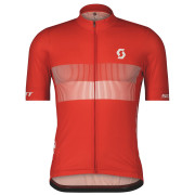Maglia da ciclismo da uomo Scott RC Team 10 SS rosso fiery red/white