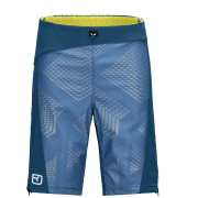 Pantaloncini da uomo Ortovox Col Becchei Wb Shorts M blu petrol blue