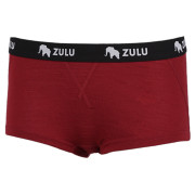 Mutande da donna Zulu Merino 160 BF rosso Red