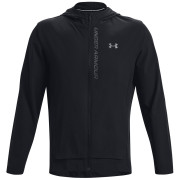 Giacca a vento da uomo Under Armour Outrun the Storm Jacket nero Black / Jet Gray / Reflective