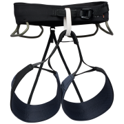 Imbracatura da arrampicata da uomo Black Diamond M Solution Harness nero Carbon