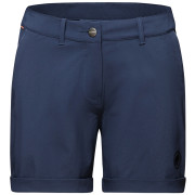 Pantaloncini da donna Mammut Runbold Roll Cuff Shorts Women blu marine